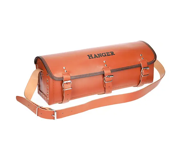 Retour Gratuit Sac à outils de plombier en fleur de cuir 45cm - HANGER - 510003