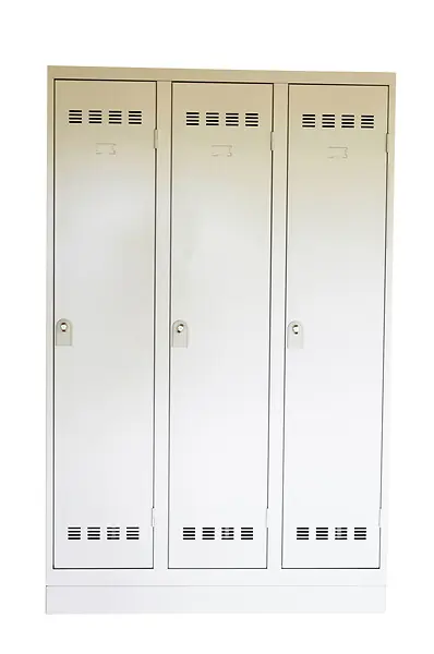 Must-Have Faux socle pour vestiaire - Acier - Gris perle - 90x50x10cm P.HENRY