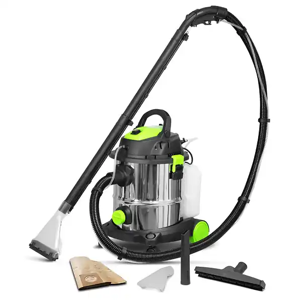 Aspirateur eau et poussières / shampouineuse 1400W - 20L inox - 18 Kpa avec soufflerie CONSTRUCTOR Must-Have