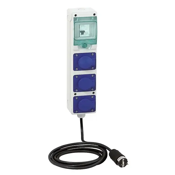 Coffret de chantier Kaedra 3 prises 16A SCHNEIDER ELECTRIC Dernière Chance