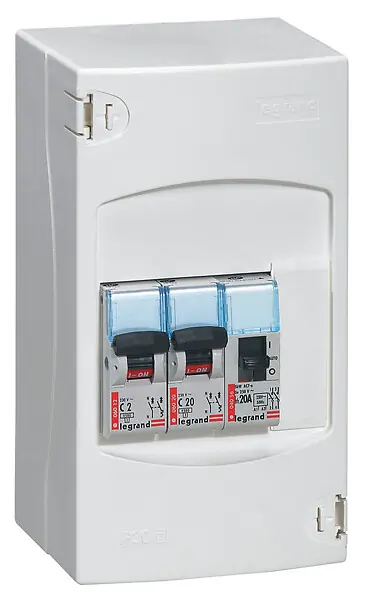Tableau commande automatique chauffe-eau - Blanc - 4,6kW LEGRAND Quantité Limitée
