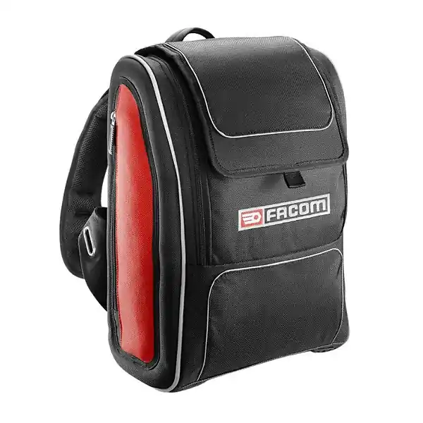 Petit Prix Sac à dos compact et modulaire FACOM BS.MCBPB - noir et rouge - 30x18x48cm