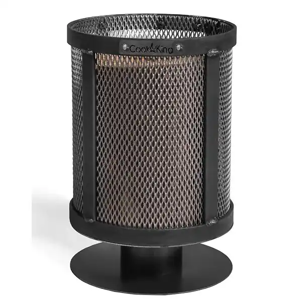 Support pour Flambeau Suédois "DAKAR" – Braséro Mobile en Acier de Haute Qualité, Fabriqué en Europe COOK KING Dernière Chance