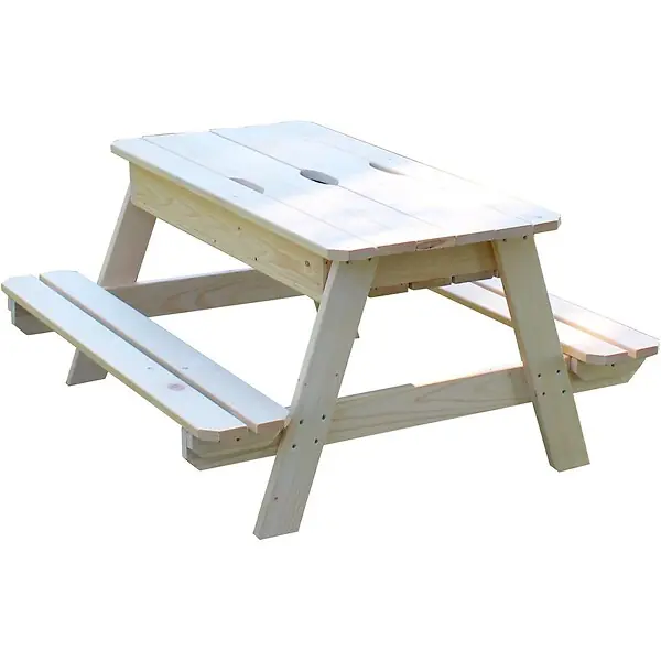 Table enfant avec bac à sable – H.50xL.91xP.90cm CERLAND Offre Limitée