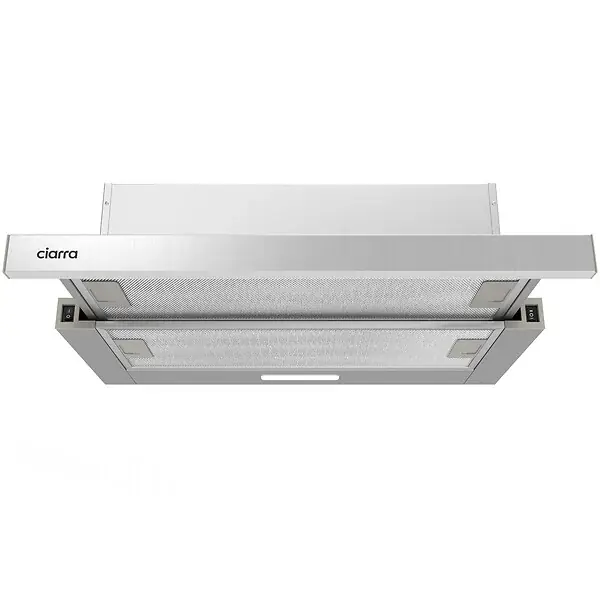 Soldes CIARRA Hotte Encastrable 60cm Hotte Tiroir Recyclage ou Evacuation 391m3/h CD6906DS