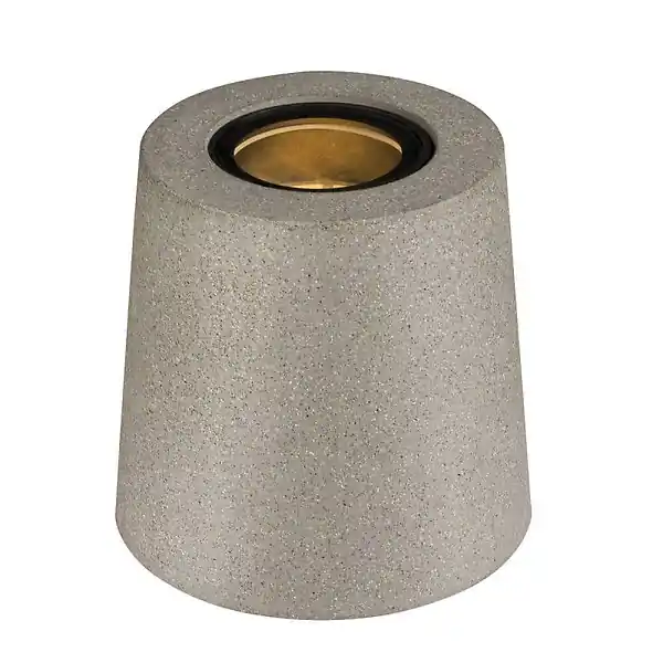 Borne extérieure ronde CONCRETO FL SLV - max.10W - GU10 - IP65 - Gris - Sans ampoule Remise