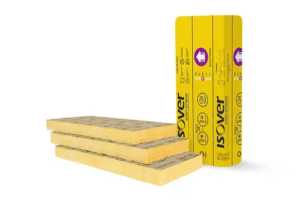 Vente Directe Laine de verre - lot de 10 panneaux - L.135xl.60xEp.75mm ISOVER