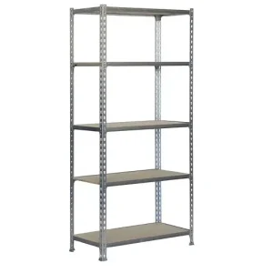 Livraison Express Etagère 2000x1000x400mm Zinc Charge 150kg Maderclick Plus 5/400 Simon Rack