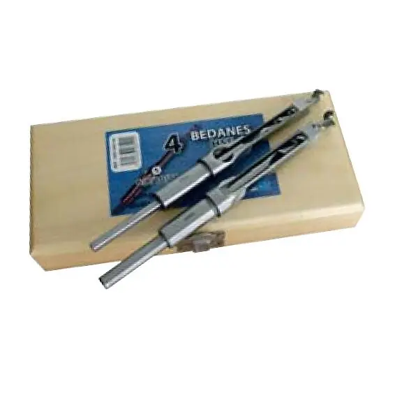 Coffret 4 Bedanes Carres + Meches L.U.70 Queue D.15.9mm Leman Offre Spéciale