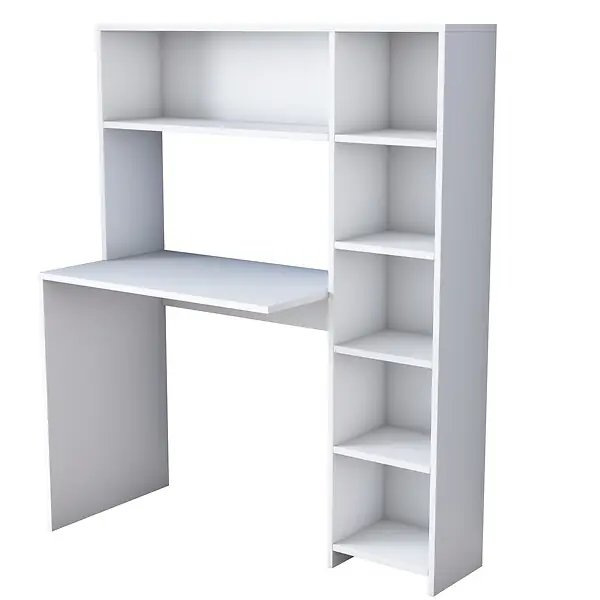 bureau en bois "Haham" 113 x 40 x 142 cm - Blanc HABITAT ET JARDIN Achetez Aujourd'hui