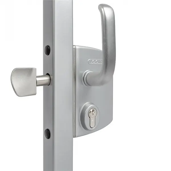 Prix Choc Serrure LS type industriel pour portail coulissant tube 60mm argent - LOCINOX - P00015129-SILV