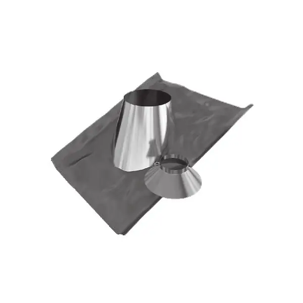 Acheter En Ligne Solin TEN 230125 inox 30° à 45° avec collet D125mm