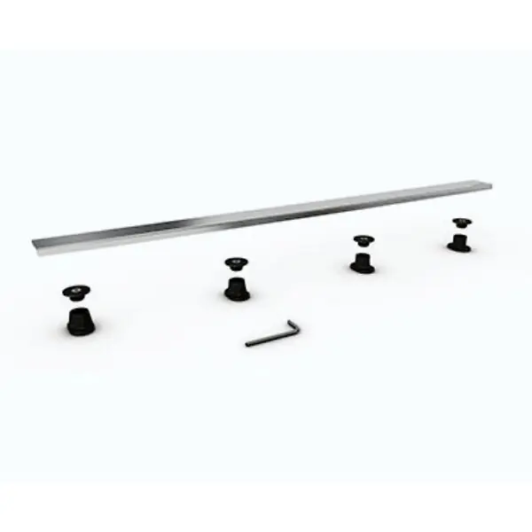 Nouveauté Barrette de finition à carreler pour évacuation linéaire 70 cm inox brossé Fundo WEDI