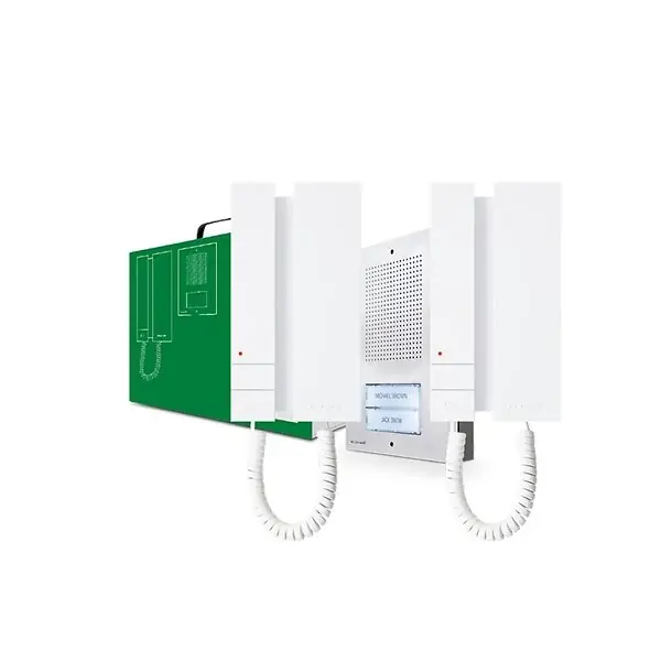 Kit audio 5 fils deux appels extra-mini - KAE5062 COMELIT IMMOTEC Certifié