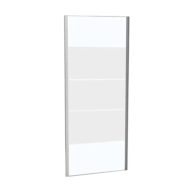 Paiement Sécurisé Paroi fixe complémentaire verre dépoli - l90xH190cm KINDFORD
