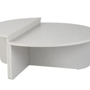Table basse en bois "Orion" - 90 x 60 x 30 cm - Blanc HABITAT ET JARDIN Vente Flash