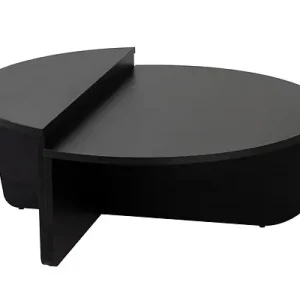 Table basse en bois "Orion" - 90 x 60 x 30 cm - Bois Noir HABITAT ET JARDIN Expédition Rapide