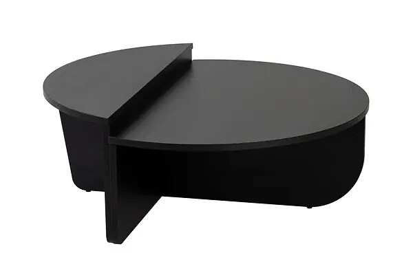 Table basse en bois "Orion" - 90 x 60 x 30 cm - Bois Noir HABITAT ET JARDIN Expédition Rapide