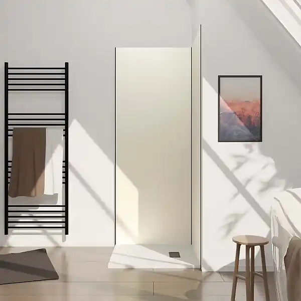 Pas Cher Panneau Mural Finition Aluminium Ivoire 90 x 210 cm - WALL‘IT IVOIRE AURLANE