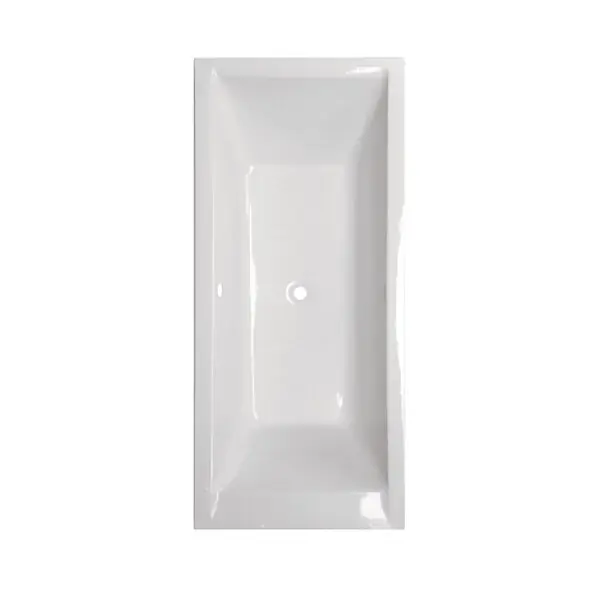 Baignoire brise rectangulaire BRISE - Blanc - L.180xl.80cm BALNEO Réduction