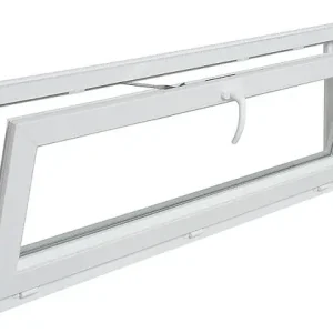 Fenêtre abattant en PVC - Blanc - 65x100cm NEOBAIE Top Vente
