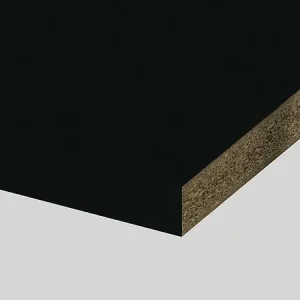 Plan de travail - Noir fenix mat - L304xP63,5cm - Ep 3,8cm Prix Bas