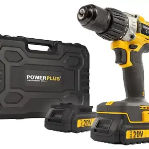 Pas Cher Perceuse-visseuse à percussion 20V - Brushless - 50 Nm POWERPLUS