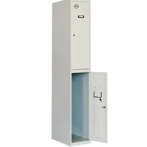 Simon Rack - Vestiaire Bi place 1 personne 1800x300x500 mm (modèle de base) SIMONRACK Soldes