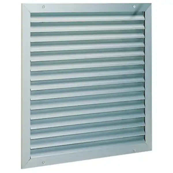 Authentique Grille AWA 251 - aluminium - Grille AWA 251 - aluminium. H 500 x L 500 ALDES