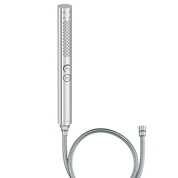 Prix Choc Pommeau de douche Shift+ rond 2 jets chromé + flexible 175 cm métal JACOB DELAFON