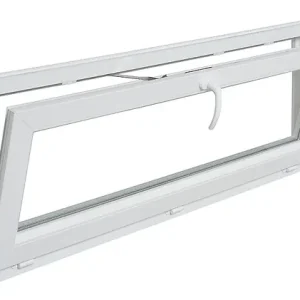 Fenêtre abattant en PVC - Blanc - H.65xL.120cm NEOBAIE Acheter En Ligne