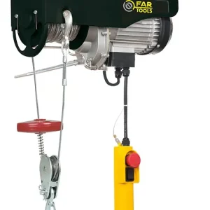 Palan électrique rapide 1000W - 400kg - 7/14 m/min FAR TOOLS Acheter Direct