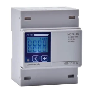 Compteur d‘énergie multi-mesures triphasé CT 1/5A - Communication Modbus - LETTEL - MCT4-35 Bon Marché