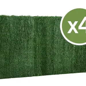Lot de 4 Haies artificielles - 150 x 300 cm HABITAT ET JARDIN Produit De Marque