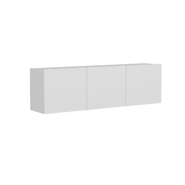 Meuble TV en bois "White" - 150 x 31 x 44 cm - Blanc HABITAT ET JARDIN Acheter Direct