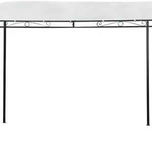 Commander Maintenant Pergola inclinée en métal - 3 x 2,5 m - Beige HABITAT ET JARDIN