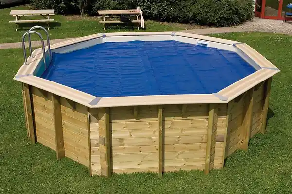 Bâche à bulles polyéthylène - Bleu - L.380xl.380cm UBBINK PIS Bon Plan