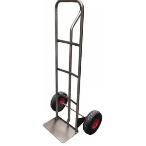 Jusqu'à Épuisement Des Stocks Stockman - Diable En Acier Une Main 200 Kg Roues Increvables - Ht200/sh Rinc