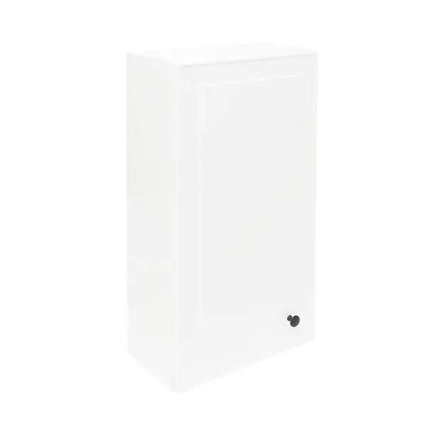 Offre Du Jour Meuble de salle de bain haut Naturel Forli 40x78,5x22 cm blanc (FORLIN40BI)