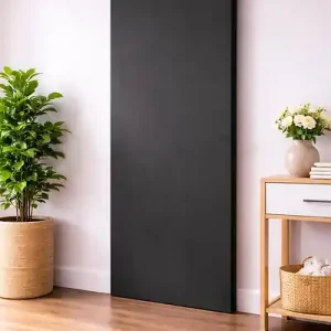 Porte Coulissante Effet Chêne Anthracite Grey Oak H204 x L73 cm GD MENUISERIES Produit De Marque