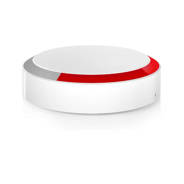 Sirène extérieure sans fil 112 dB - Home Alarm - Blanc SOMFY Dernière Chance