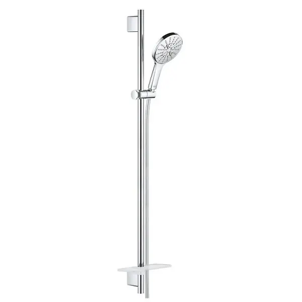 Pommeau de douche Rainshower Smartactive 130 3 jets avec barre GROHE Populaire