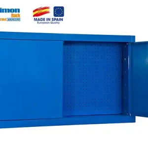 Simonrack - Armoire De Rangement Murale 675x1200x275mm Bleu - Cabinet Tools Pannel 1200 SIMON RACK Acheter Direct