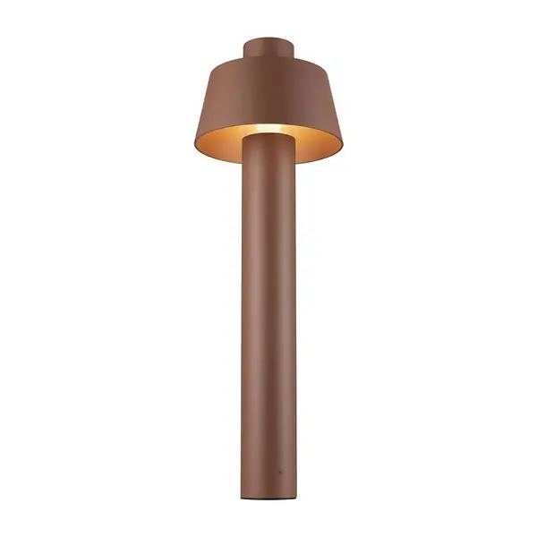 Potelet extérieur Photoni 75 SLV - E27 - 13W max - IP65 - Rouille - Sans ampoule Nouveauté