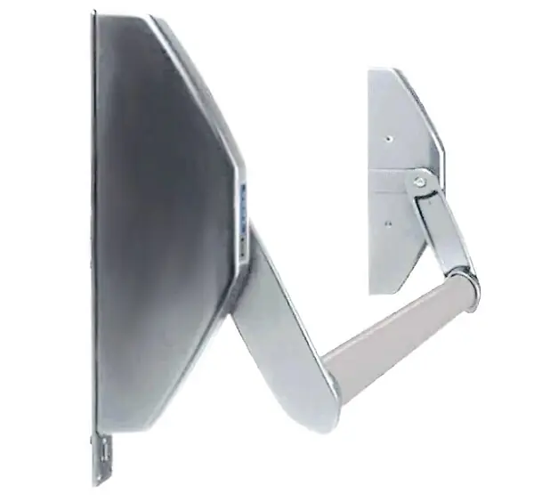 Antipanique à serrure mortaiser carré de 8mm argent - TESA - 1970908PP Livraison Express
