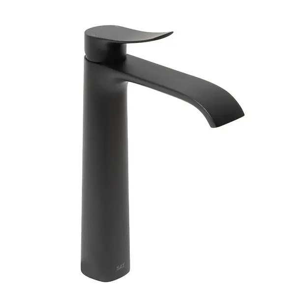 Infinitio mitigeur de lavabo haut, sans vidage, noir mat (SATBSINF285C) SWISS AQUA TECHNOLOGIES Meilleur Prix