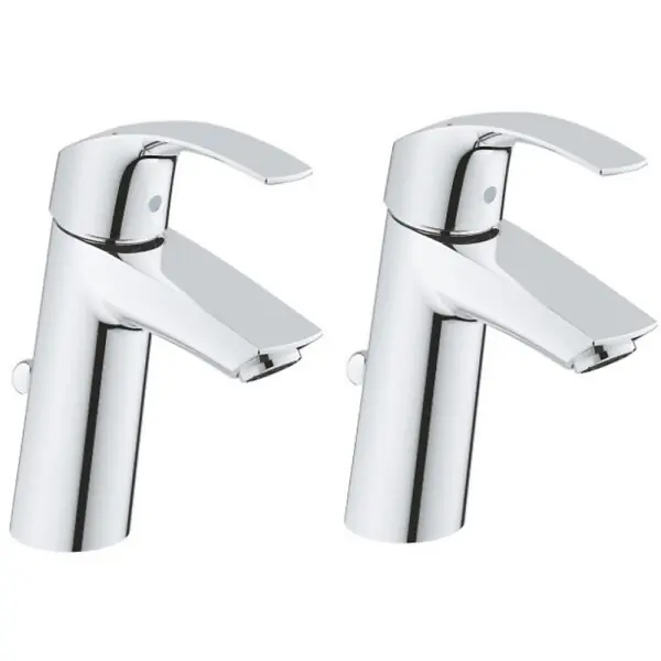 Lot de 2 Mitigeurs lavabo Eurosmart taille M GROHE Haute Qualité