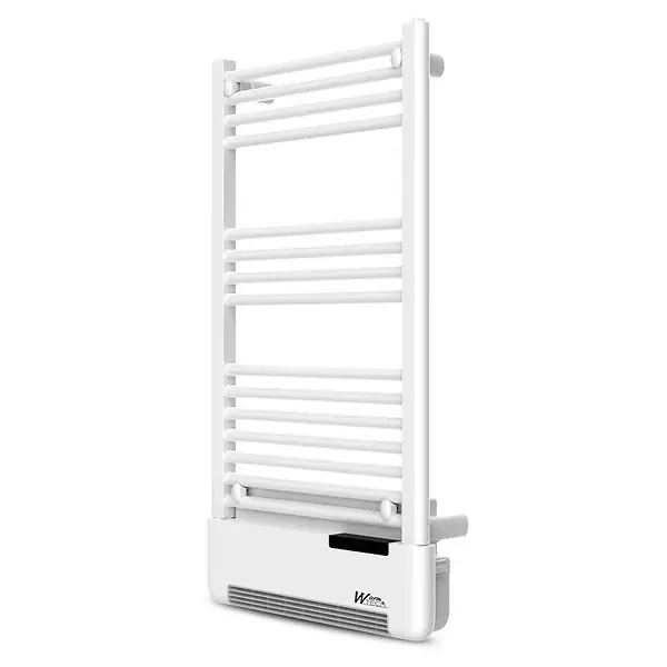 Radiateur sèche serviettes avec fluide 500W + soufflerie 1000W WARM TECH Promotion