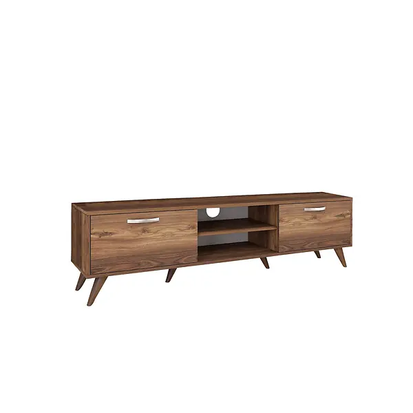 Meuble TV en bois "Atik" - 180 x 35 x 48 cm - Marron HABITAT ET JARDIN Authentique