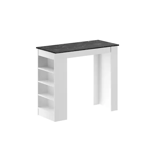 Meilleure Vente Table de bar en bois "Swallow" 117 x 54 x 102 cm - Bendir HABITAT ET JARDIN